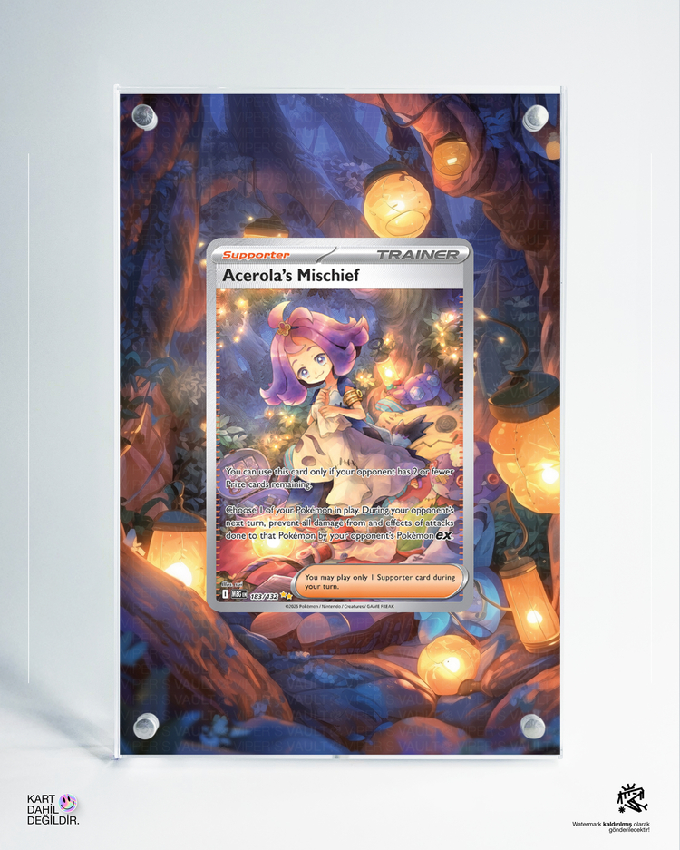 Acerola's Mischief - Mega Evolution - Extended Art Display