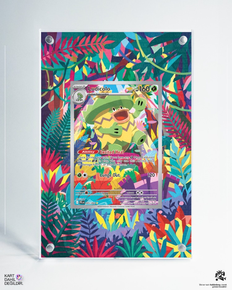 Ludicolo - Phantasmal Flames - Extended Art Display