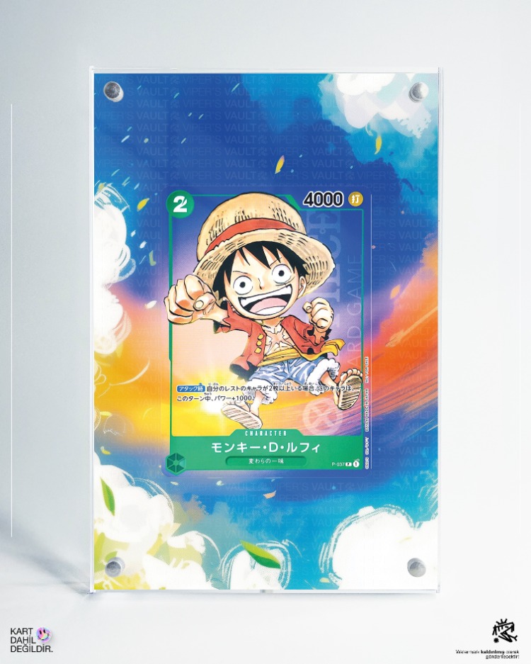 Monkey.D.Luffy P-037 - Extended Art Display