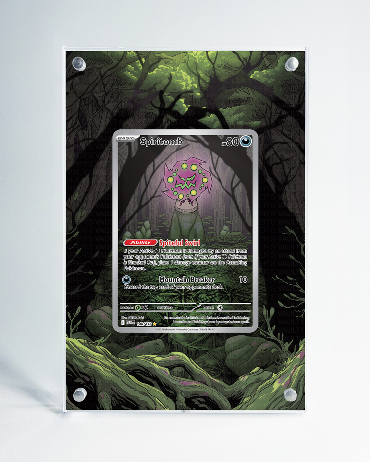 Spiritomb - Mega Evolution - Extended Art Display