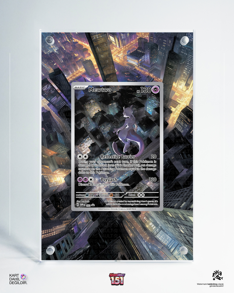 Mewtwo 151 - Extended Art Display