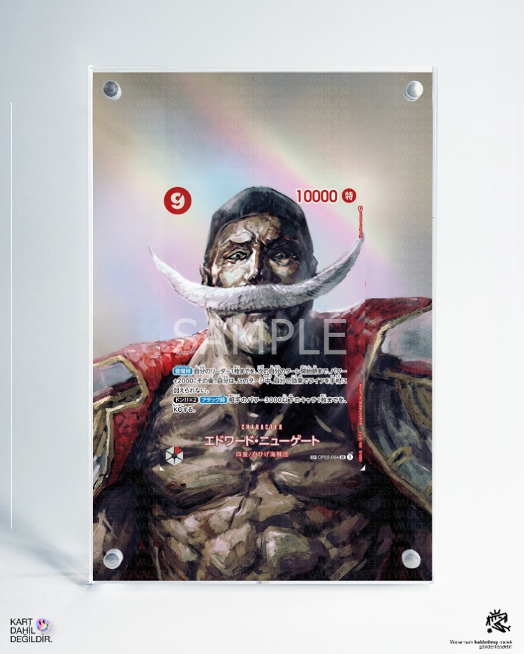 Edward Newgate OP02-004 - Extended Art Display