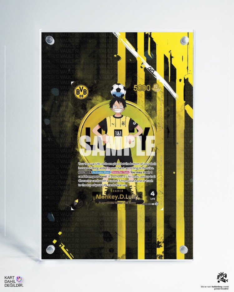 Monkey.D.Luffy (BVB x One Piece Campaign) - Extended Art Display