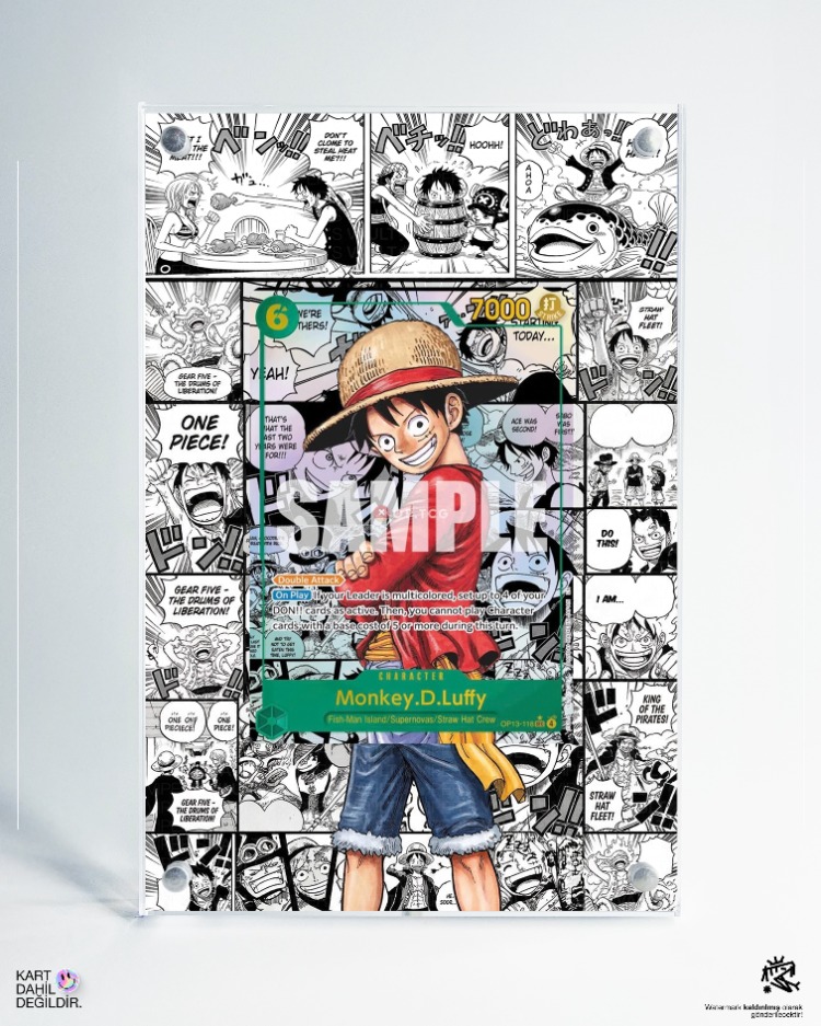 Monkey D. Luffy - OP13-118 - Extended Art Display