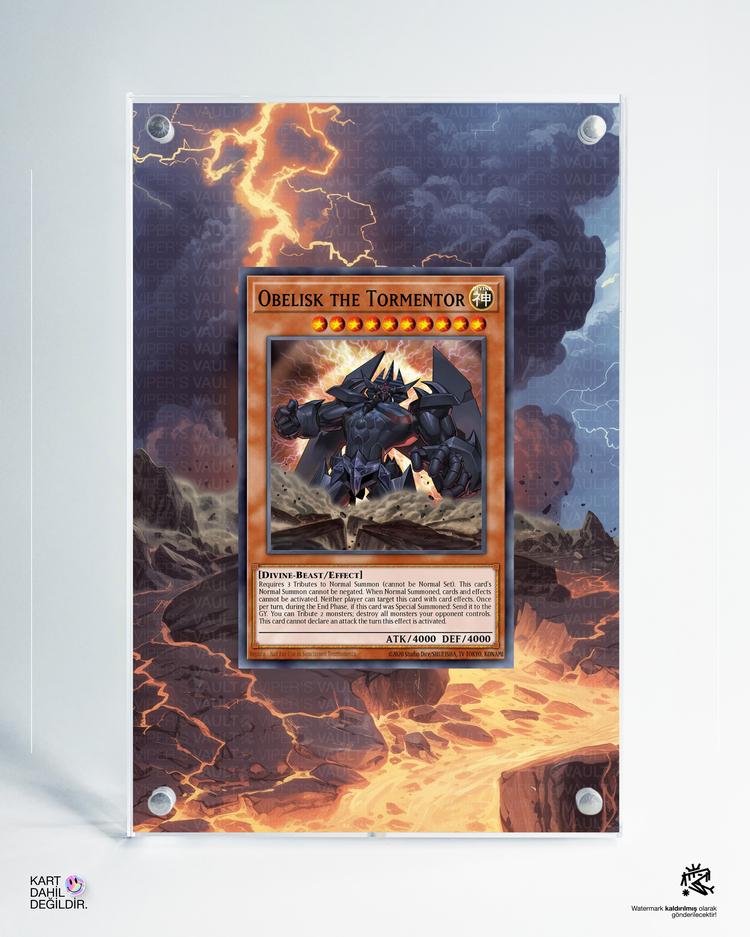 Obelisk The Tormentor - Yu-Gi-Oh - Extended Art Display