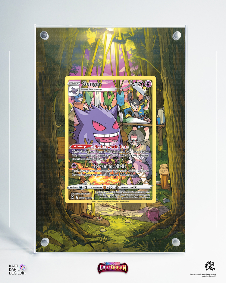 Gengar - Lost Origin - Extended Art Display