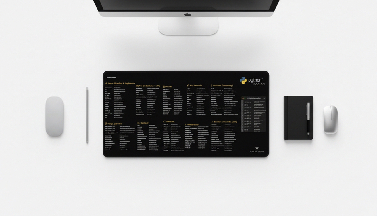Python Mousepad(Siyah)
