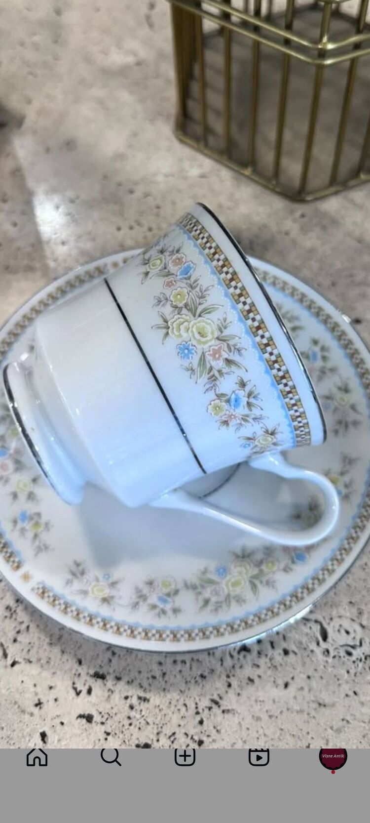 vintage Çay fincanı 