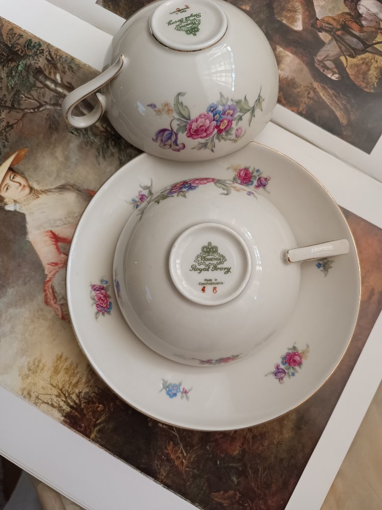 Çekoslovakya çay fincanı 