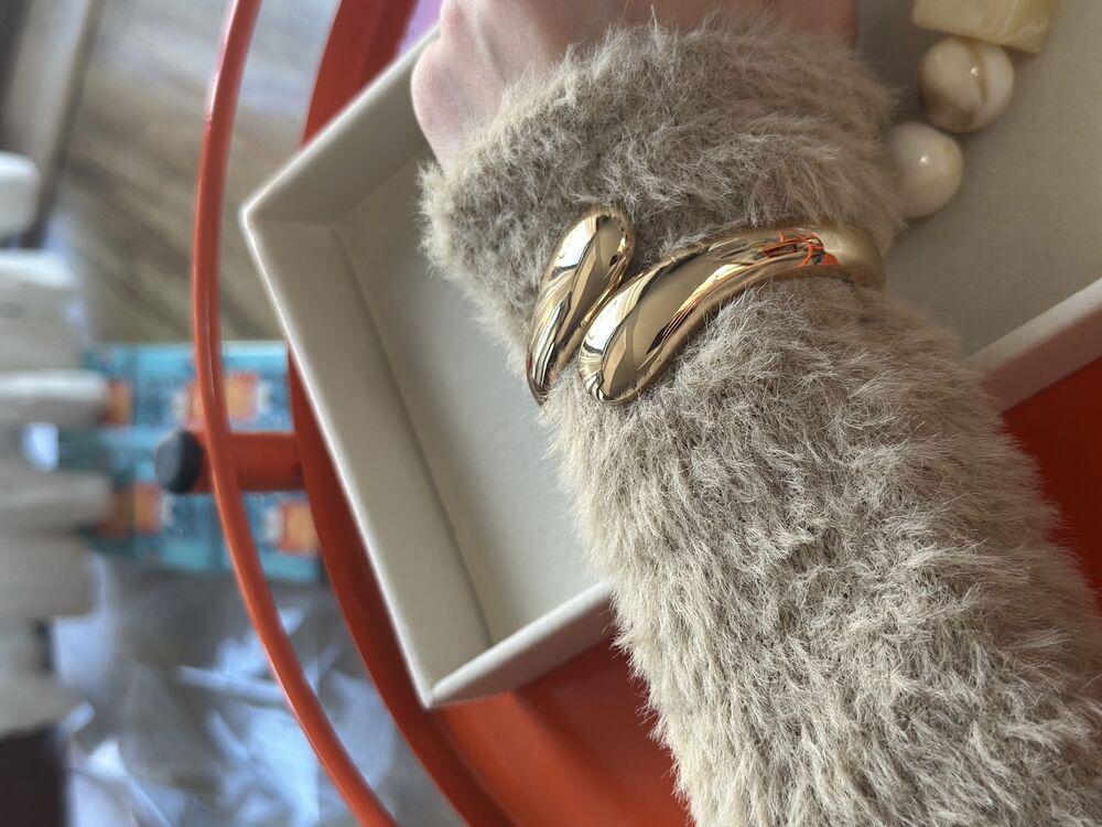 GOLD YILAN KELEPÇE BİLEKLİK
