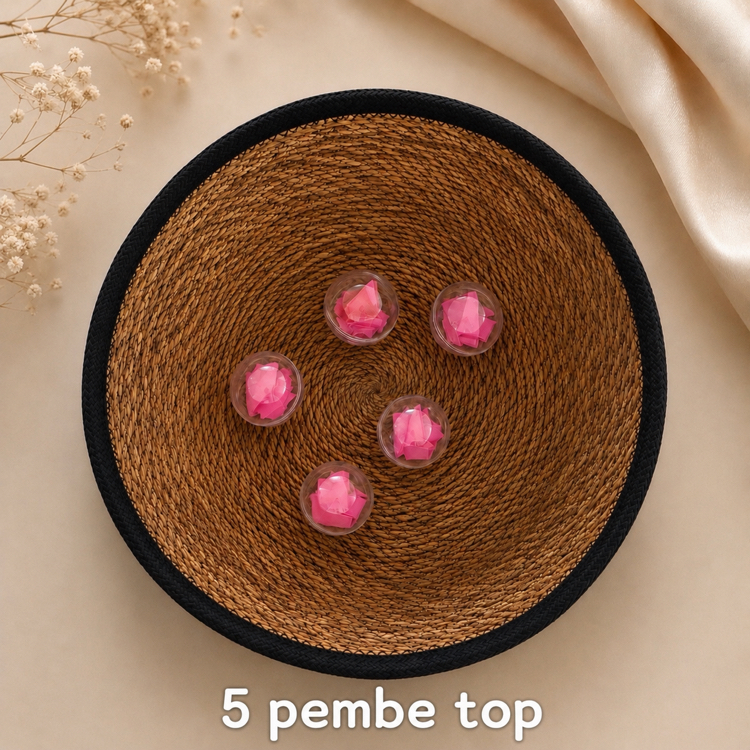 5 Pembe Top 