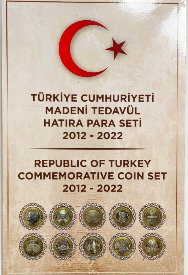 Tedavül Hatıra Para Seti Albüm (Boş)