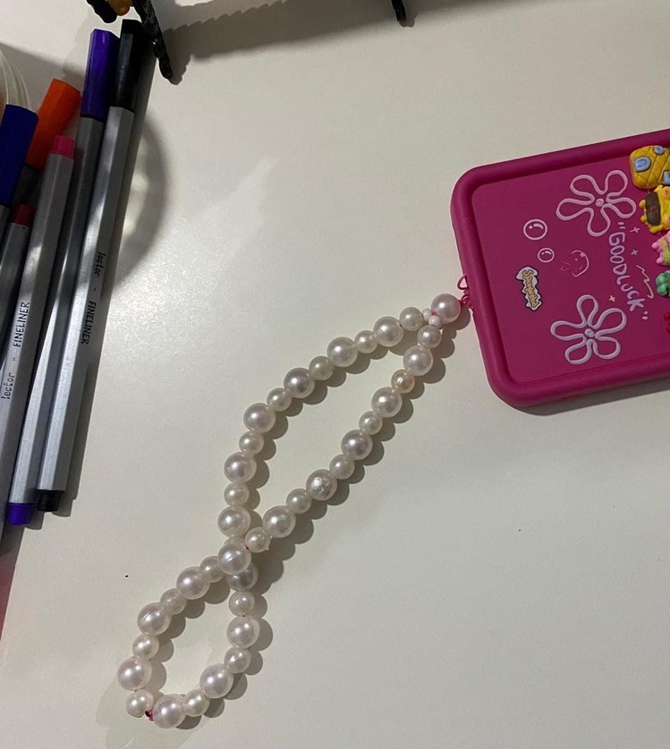 Pearl Telefon Charmı