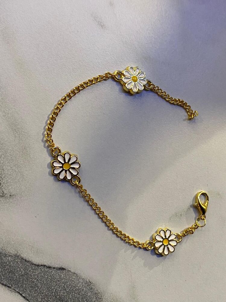 Papatya Gold Bileklik