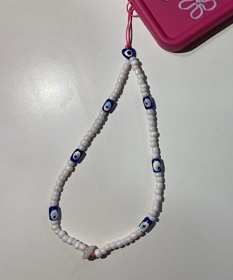 Nazar Boncuklu Telefon Charmı