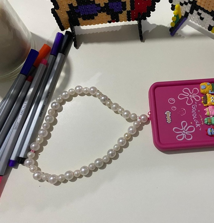 Pearl Telefon Charmı