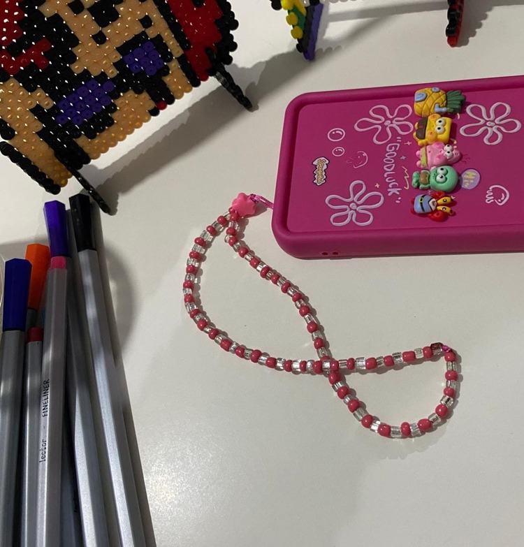Pink Telefon Charmı