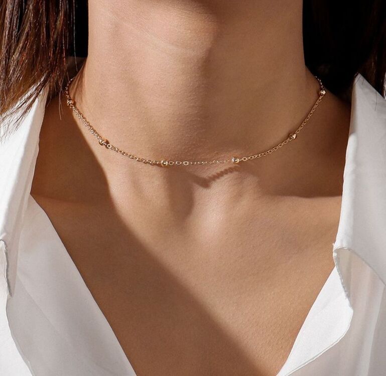 Gold Zincir Kolye
