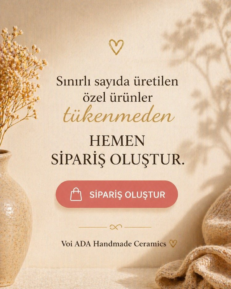 Voi ADA Ceramics Lalezar kupa