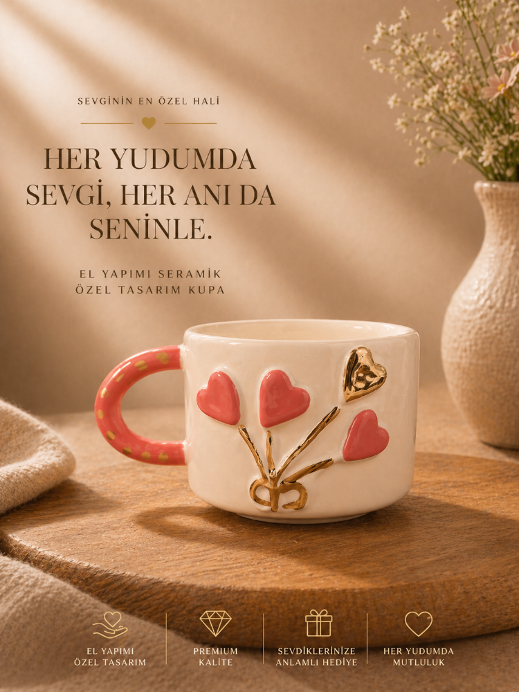 Voi ADA Ceramics Aşk Kupası