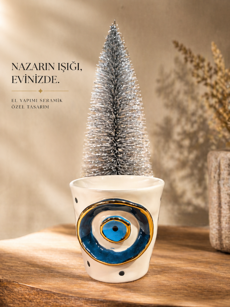 Voi ADA Ceramics Nazargöz Espresso Bardak