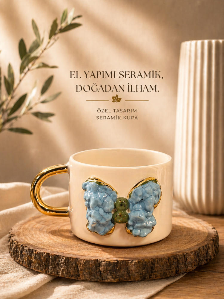 Voi ADA Ceramics Kelebek Mug