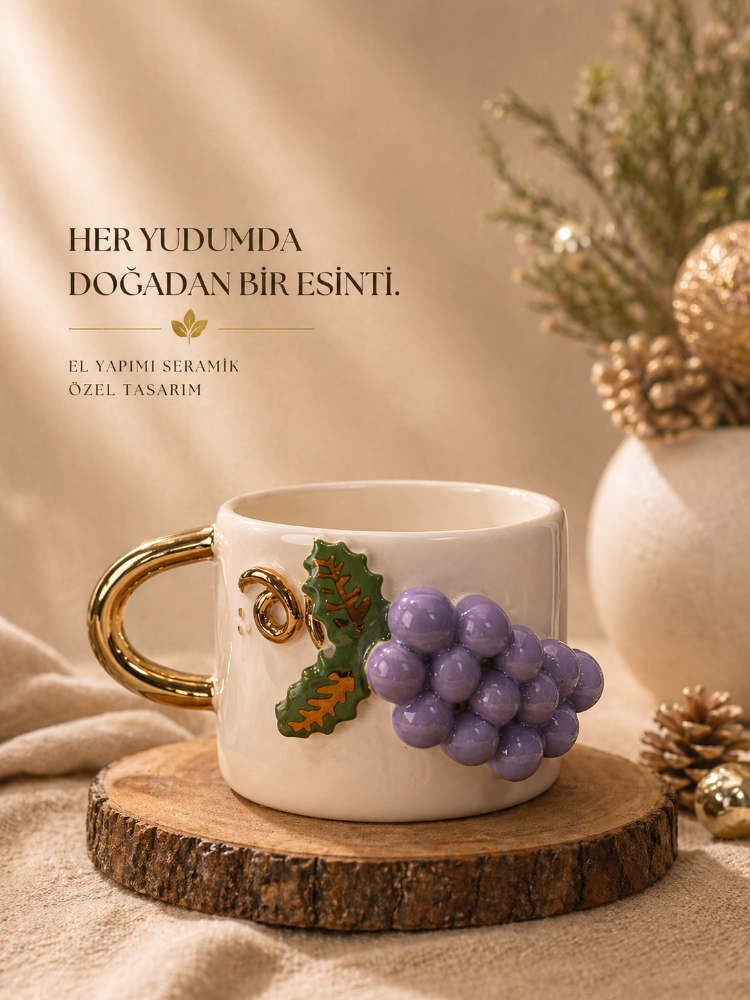 Voi ADA Ceramics Üzüm Model No:1