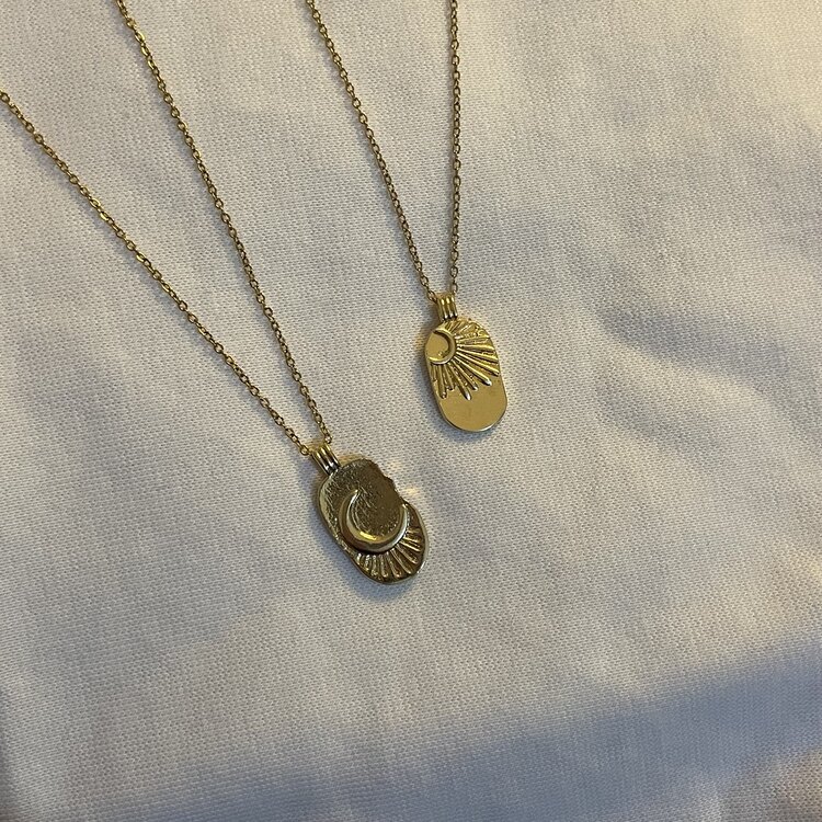 Gold çelik kolyeler