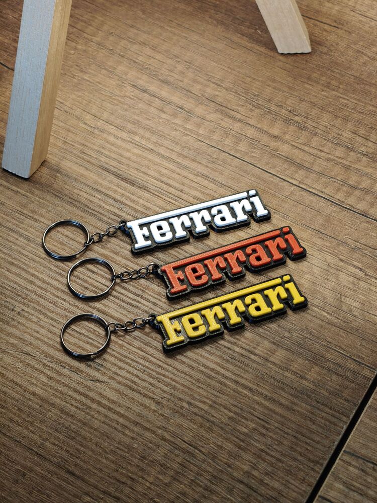 F1 - Ferrari Anahtarlık