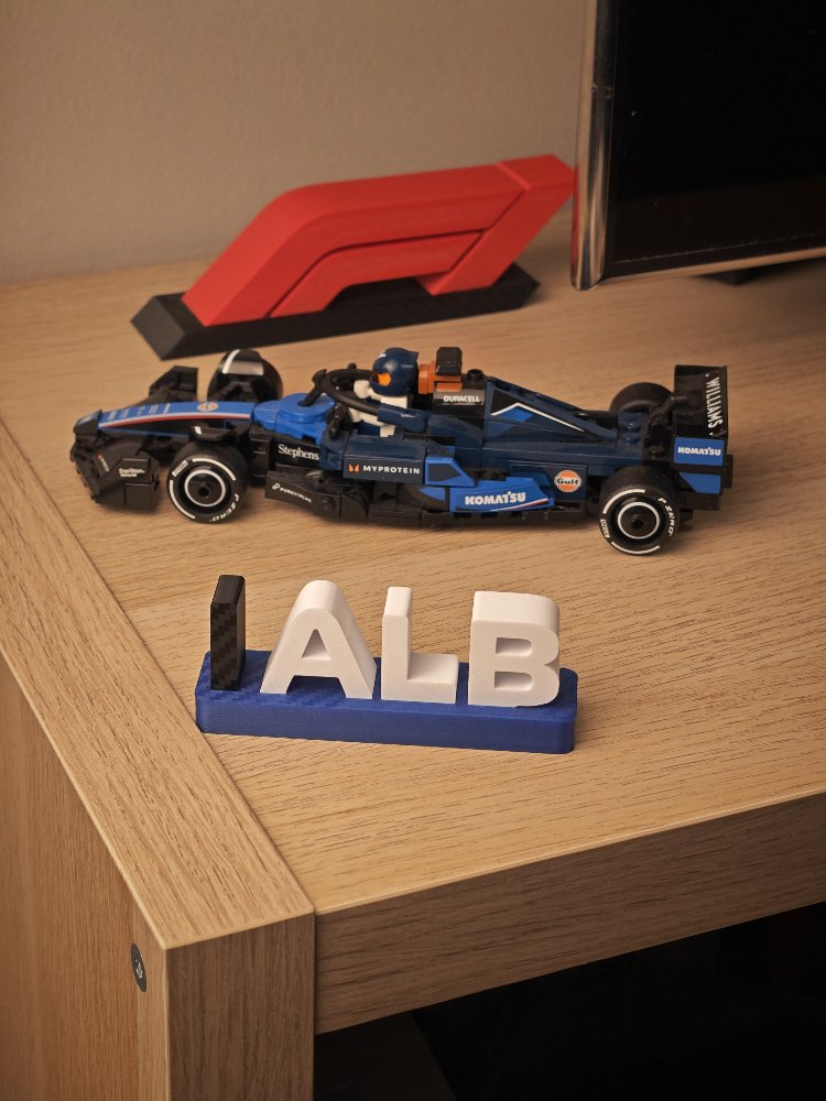 F1 - Lacivert Williams Pilot Dekor