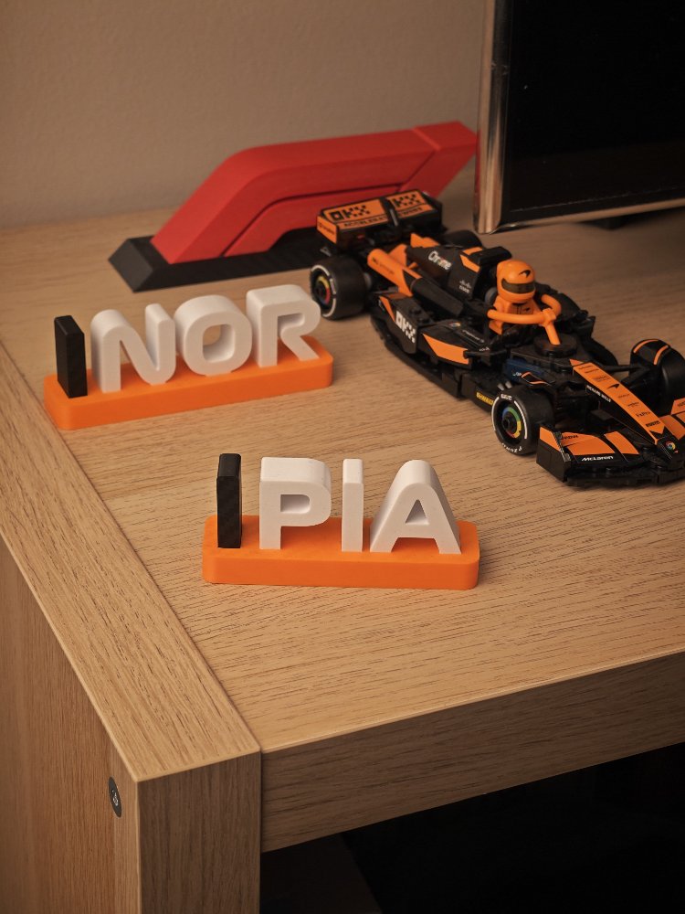 F1 - Turuncu McLaren Pilot Dekor