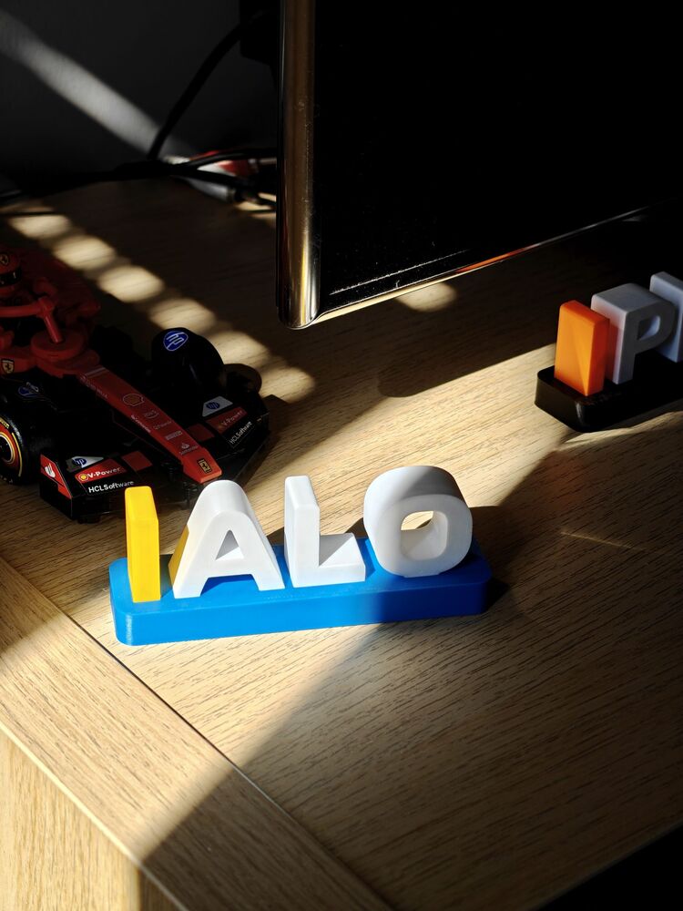F1 - Fernando Alonso Özel Dekor