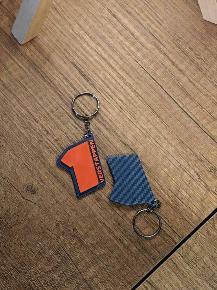 F1 - VERSTAPPEN_1 Anahtarlık