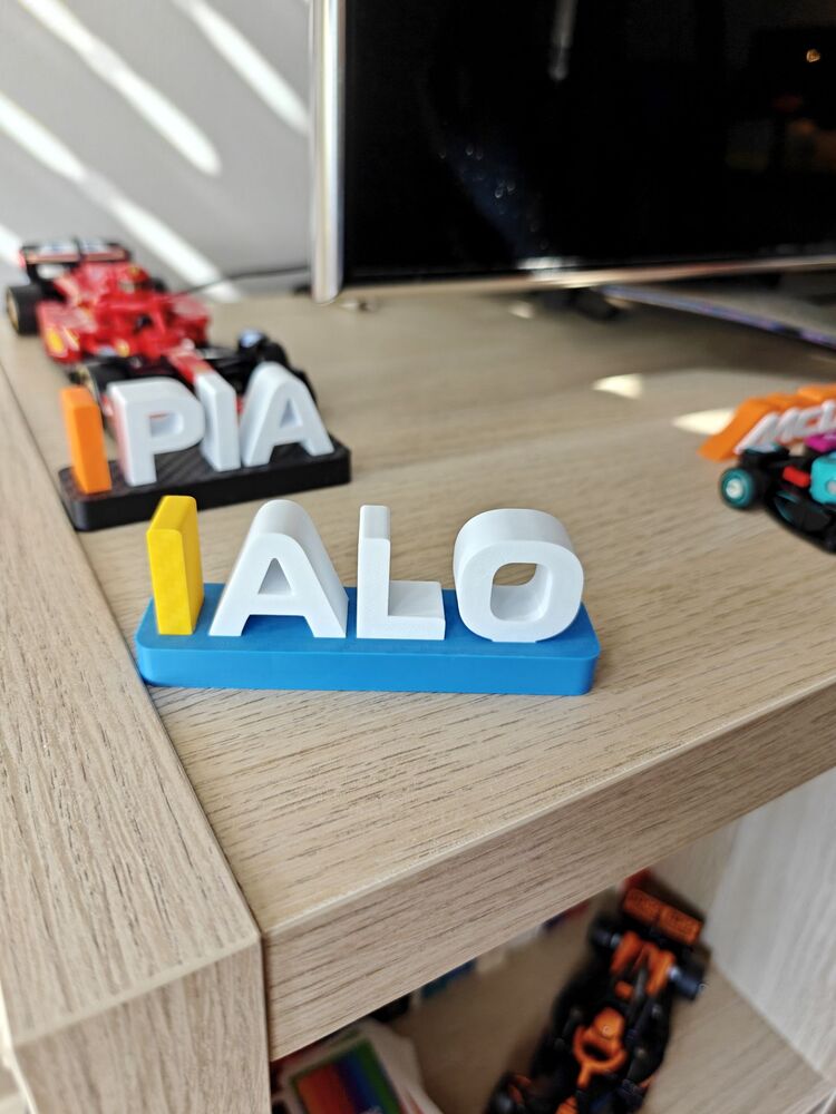 F1 - Fernando Alonso Özel Dekor