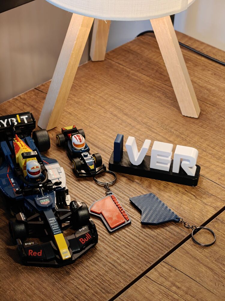 F1 - VERSTAPPEN_1 Anahtarlık