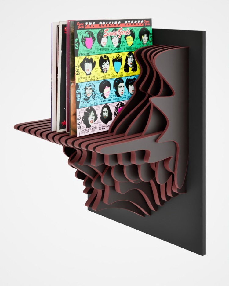 Aeris Shelf II (Vinyl & Book Shelf)