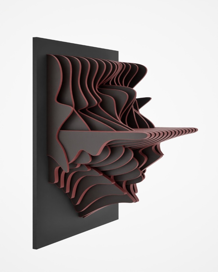 Aeris Shelf II (Vinyl & Book Shelf)