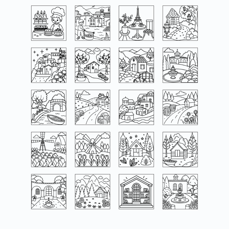 Paris Boyama Kitabı KU0046