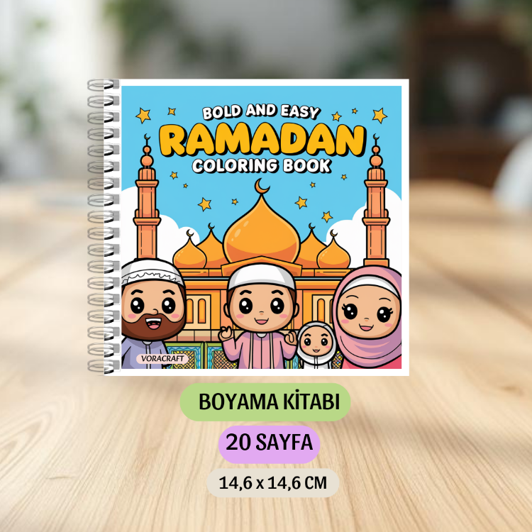 Ramazan Boyama Kitabı KU0058