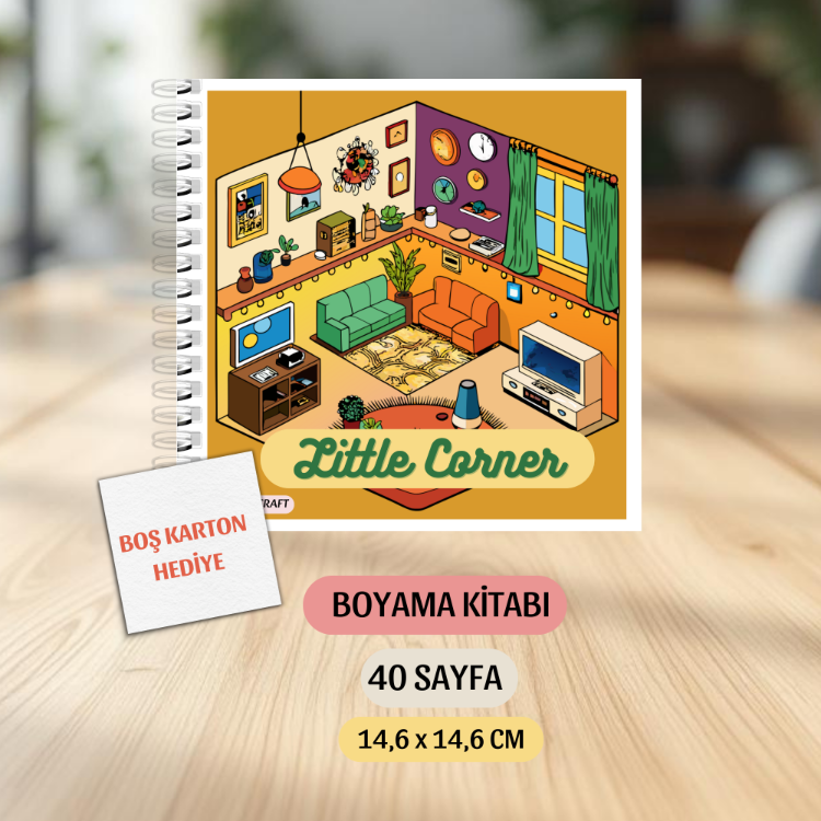 Little Corner Boyama Kitabı  KŞ00043