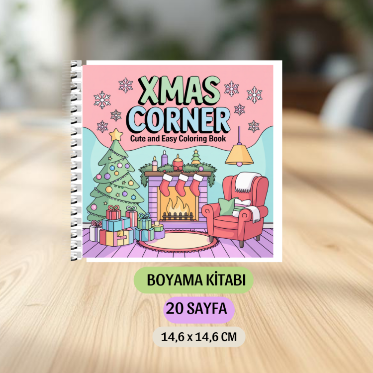 XMAS Corner Boyama Kitabı KU0001