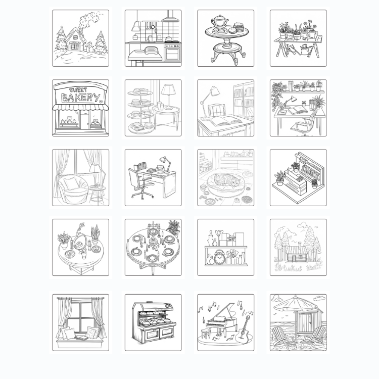 Boyama Kitabı, Little Corner Coloring Book Boyama KŞ00022