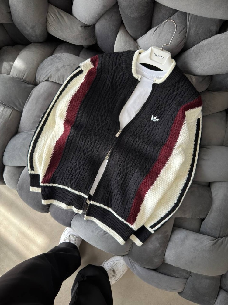 Adidas Siyah Triko Hırka