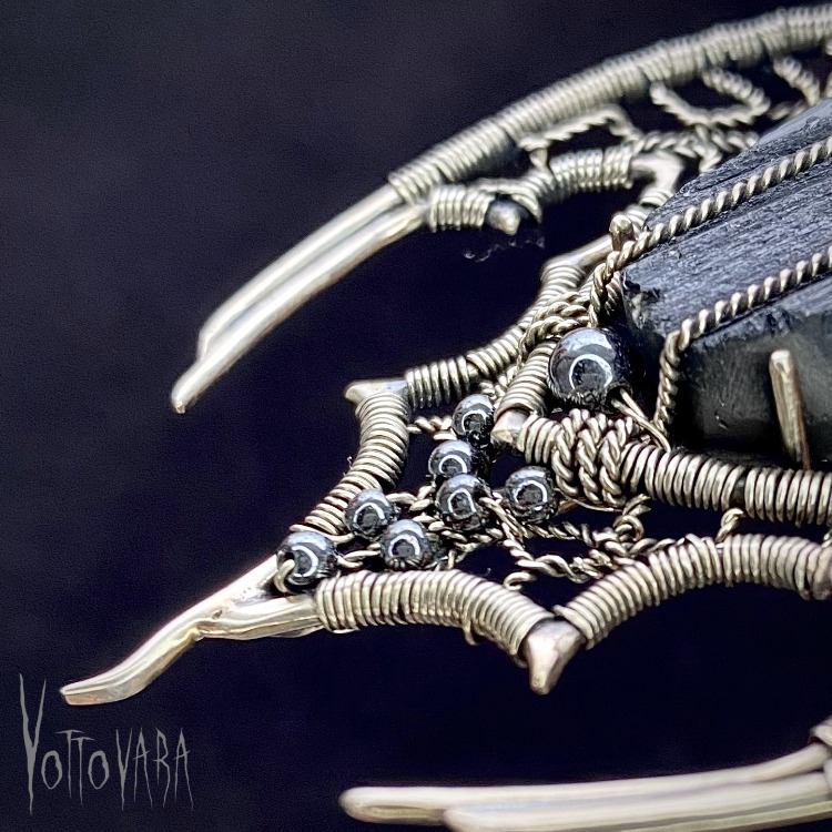 Black Stingray - Black Tourmaline