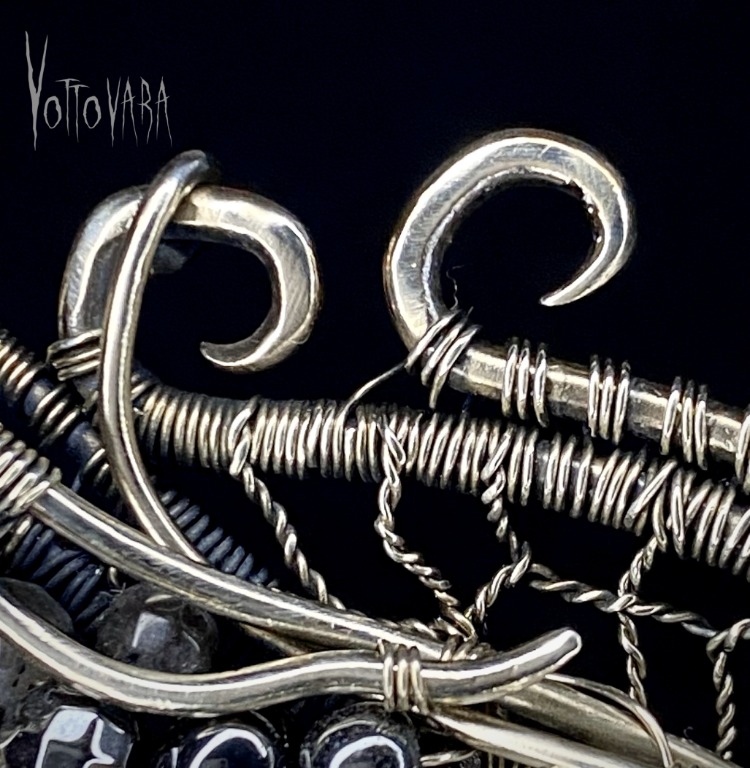 Alien Cocoon - Moonstone Pendant