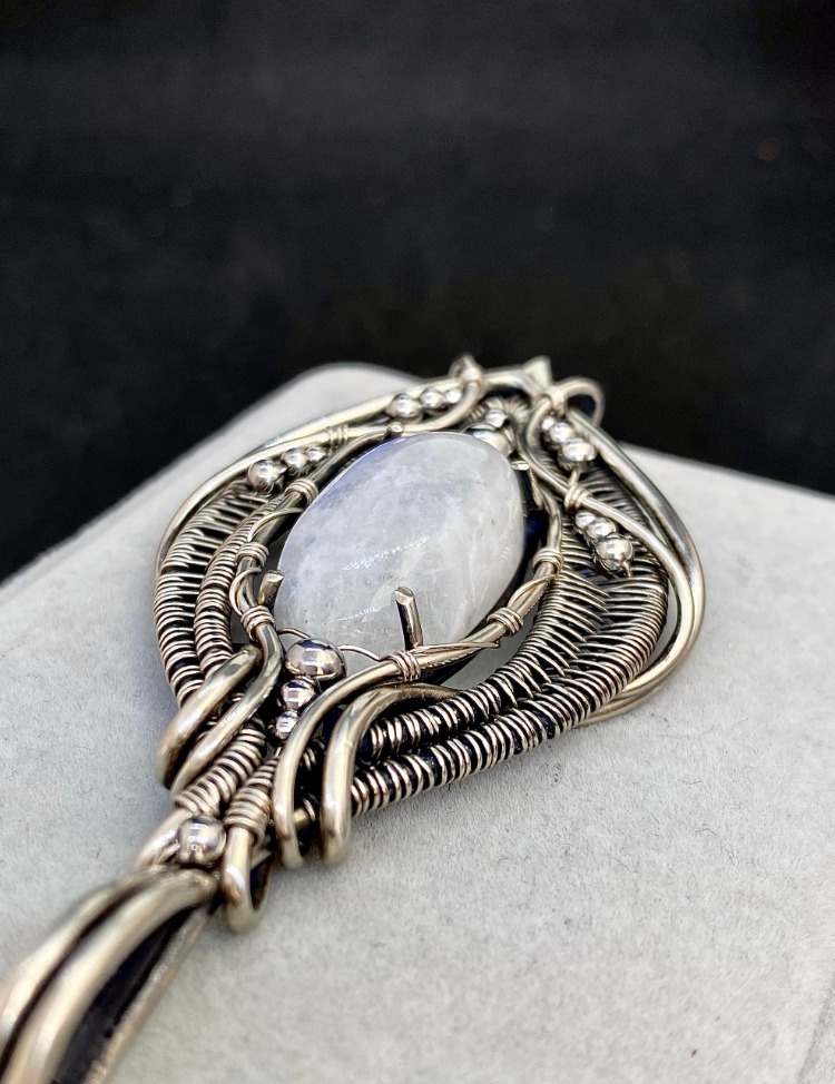 Stone of the Silent North - Moonstone Pendant