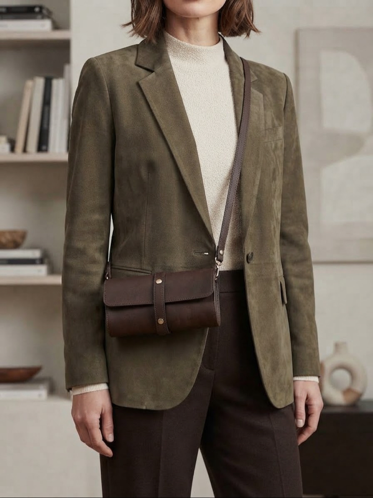 Roll Bag/ kahve