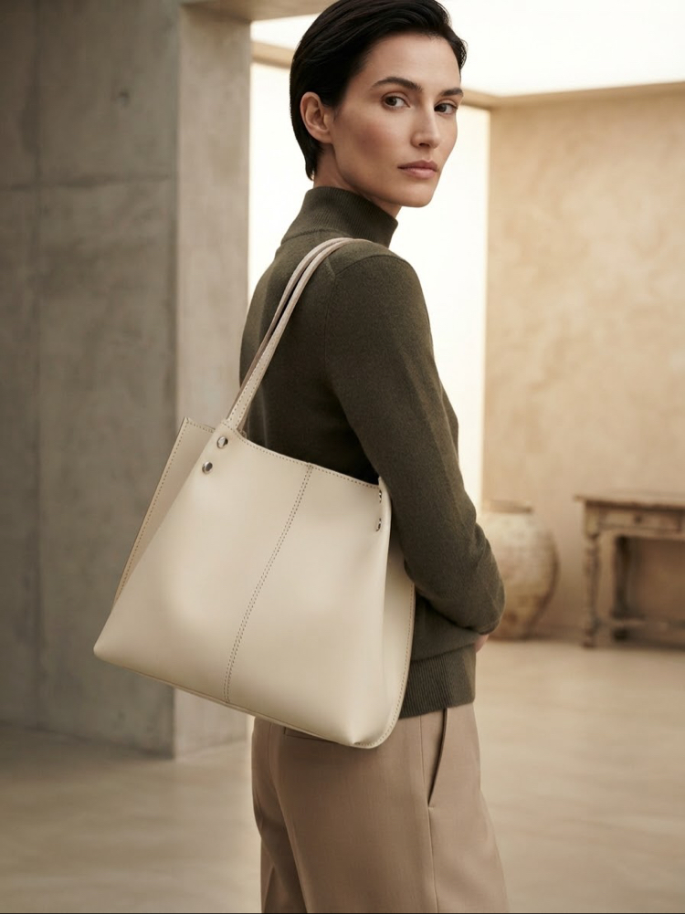 Luna Bag/ Ekru