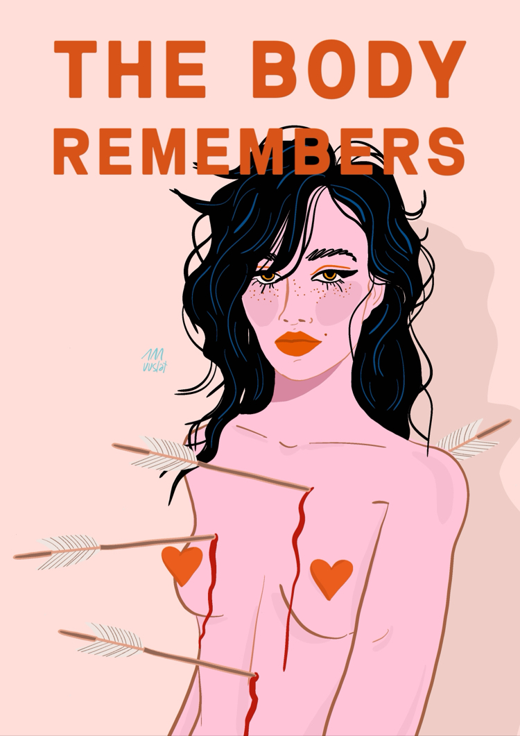 THE BODY REMEMBERS • Poster