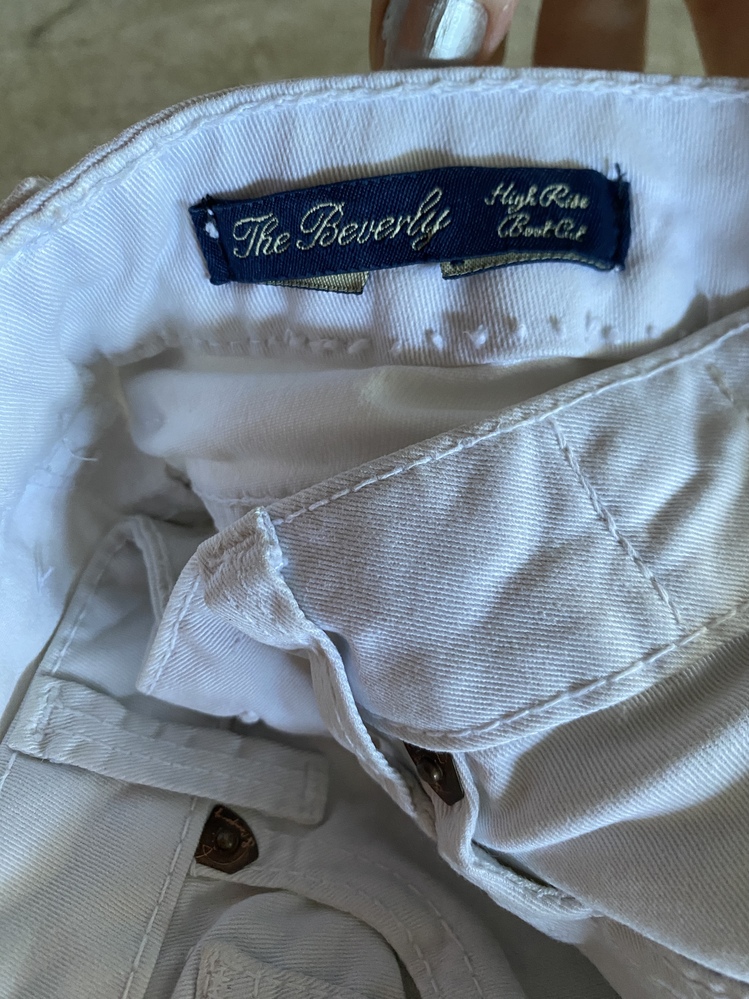 white jeans